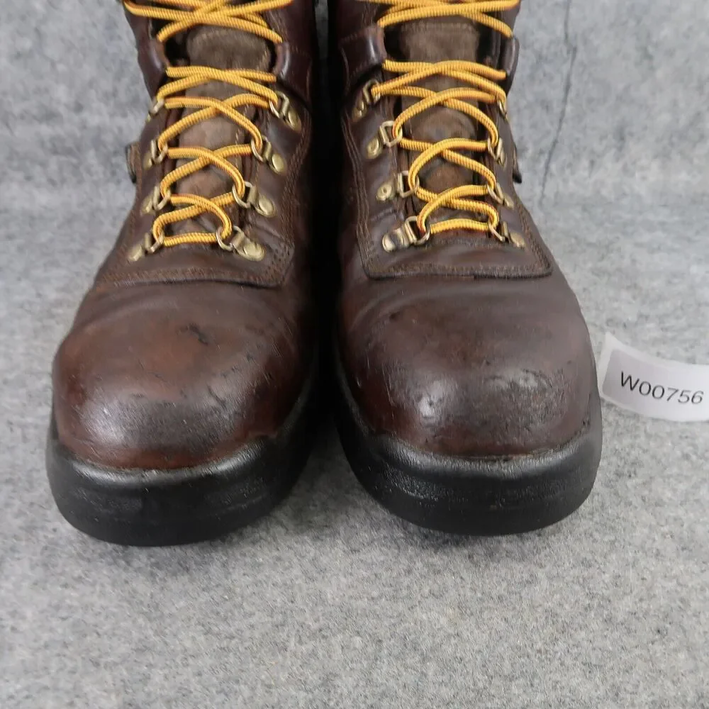 Red Wing Shoes Mens 12 Work Boot Leather Irish Setter Safety Toe Waterproof Ely